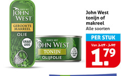  since john west gerookte makreel olie graat tonijn olijfolie nature rijk eiwit soorten stuk 17 