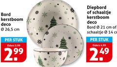  14 bord kerstboom deco 26 5 cm stuk elders 5.99 www diepbord schaaltje 