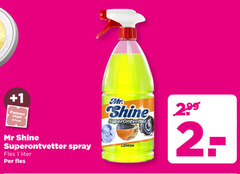  1 pannen zegel shine superontvetter spray fles liter mr. lemon 