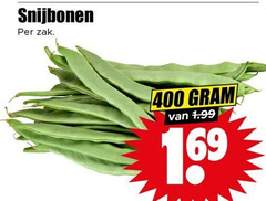  400 snijbonen zak 