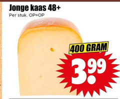 400 jonge kaas 48 stuk 3.99 