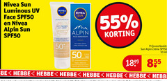  50 55 nivea sun alpin face sunscreen luminous uv spf50 specialist anti taches spot 00 fund rat reliable cold protection pro high highly moisturizing skin to breathe ml bbe hebbe 