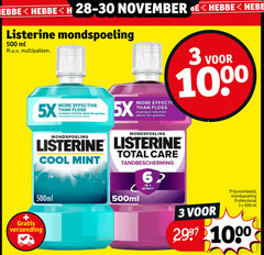  1 3 500 1000 hebbe listerine mondspoeling ml multipakken 5x effective floss at reduction above use brushing total care cool mint tandbescherming 500ml effect verzending professional 
