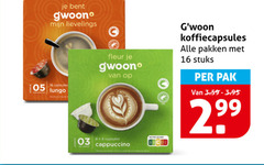  gwoon dolce gusto capsules 8 16 lievelings lungo fleur cappuccino koffiecapsules pakken stuks pak 
