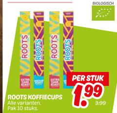 10 biologisch roots extra bark roast trast dark koffiecups alle varianten . pak stuks per stuk 1 99 3.99