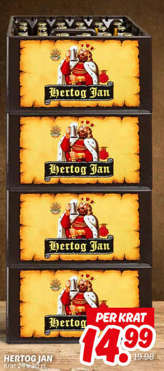  hertog jan krat bier 24 30 14 99 