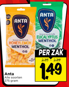 klik op dit plaatje voor een vergroting en voor vergelijkbare aanbiedingen gerelateerd aan
anta menthol soorten eucalyptus zak anta menthol soorten eucalyptus zak