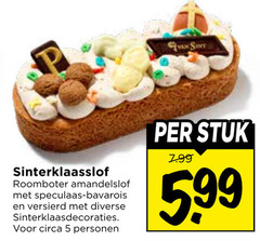  5 roomboter speculaas bavarois versierd circa personen stuk 99 