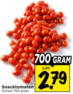  700 snacktomaten schaal 3.99 
