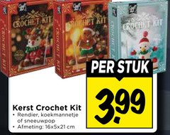  kit kerst rendier sneeuwpop cm stuk 3.99 