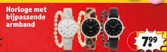 horloge bijpassende armband 