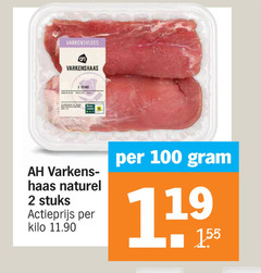  2 19 100 varkensvlees varkenshaas stuks leven varkens haas naturel actieprijs kilo 