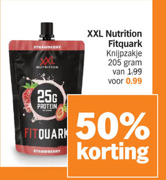  50 strawberry nutrition protein xxl knijpzakje 