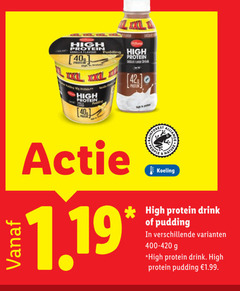  40 42 high protein pudding dr drink nature koeling 