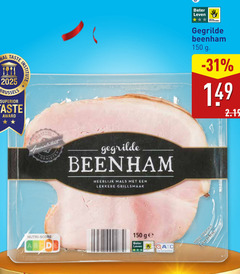  150 institute brussels superior taste award gegrilde beenham nutri score ge beter leven dieren bescherming 