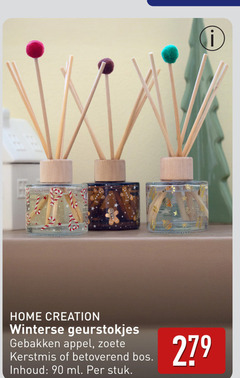  90 279 home creation winterse geurstokjes gebakken appel zoete kerstmis betoverend bos inhoud ml stuk 