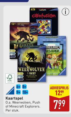  1 10 weerwolven dageraad spelen matthew da min fsc www.fsc.org nacht dag beslissing ted ravensburger card game 6 8 9 kaartspel o.a. push minecraft explorers stuk 