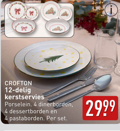  4 12 delig kerstservies porselein dinerborden dessertborden pastaborden 