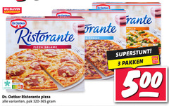  3 10 500 diepvries dr oetker dr. ristorante pizza salame score pak pollo tonno pakken 