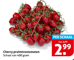  400 cherry pruimtrostomaten schaal 