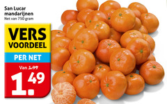  750 san lucar mandarijnen vers voordeel 
