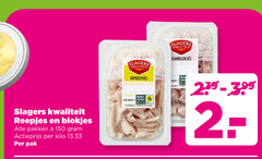  2 150 slagers reepjes blokjes pakken actieprijs kilo pak kipreepjes hamblokjes beter 