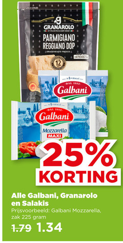  9 12 25 225 milk dairy group parmigiano reggiano dop fresco galbani mozzarella maxi zak 