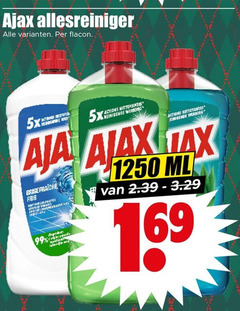  99 ajax allesreiniger flacon 5x cape actions werking tax brise fraiche for ml 