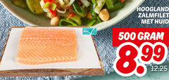  zalmfilet 500 hoogland kweek gecertificeerd asc-aqua.org huid 8 99 