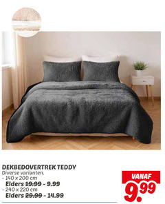  40 140 200 240 dekbedovertrek teddy cm elders 