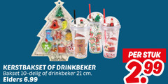  10 drinkbeker bakset delig cm elders stuk 2 99 