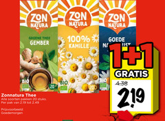  zonnatura thee 1 20 100 200 219 bio zon natura groene gember kamille soorten pakken stuks pak goedemorgen 