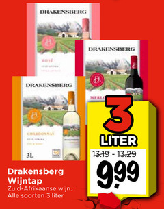  3 drakensberg chardonnay wijntip zuid afrikaanse wijn soorten liter merlot 