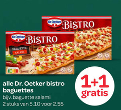 klik op dit plaatje voor een vergroting en voor vergelijkbare aanbiedingen gerelateerd aan
1 2 dr oetker baguette salami bistro dr. baguettes stuks 1 2 dr oetker baguette salami bistro dr. baguettes stuks