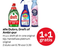 klik op dit plaatje voor een vergroting en voor vergelijkbare aanbiedingen gerelateerd aan
1 2 ambi dreft quickwash 3x dubro pur all one original handafwas platinum stuks 1 2 ambi dreft quickwash 3x dubro pur all one original handafwas platinum stuks