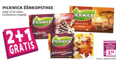 klik op dit plaatje voor een vergroting en voor vergelijkbare aanbiedingen gerelateerd aan
pickwick thee 1 2 3 20 100 pakje 15 zakjes combineren winter grange wick spices autumn storm chamon apple taste rooibos original naturel blend zwarte pickwick thee 1 2 3 20 100 pakje 15 zakjes combineren winter grange wick spices autumn storm chamon apple taste rooibos original naturel blend zwarte
