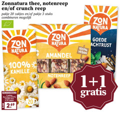 klik op dit plaatje voor een vergroting en voor vergelijkbare aanbiedingen gerelateerd aan
zonnatura mueslirepen thee 1 2 3 20 100 notenreep crunch reep pakje zakjes stuks combineren zon natura amandel kamille zonnatura mueslirepen thee 1 2 3 20 100 notenreep crunch reep pakje zakjes stuks combineren zon natura amandel kamille