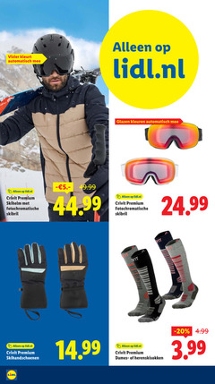klik op dit plaatje voor een vergroting en voor vergelijkbare aanbiedingen gerelateerd aan
vizier kleurt automatisch lidl.nl crivit premium skihelm skibril skihandschoenen glazen kleuren vit dames herenskisokken 3.99 vizier kleurt automatisch lidl.nl crivit premium skihelm skibril skihandschoenen glazen kleuren vit dames herenskisokken 3.99