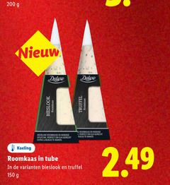  150 200 bieslook roomkaas spuitzak gerecht truffel koeling tube 