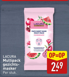  multipack gezichts masker stuk skin face sheet mask multi pack pomegranate with and watermelon extract intensive moisture for radiant complexion pieces 
