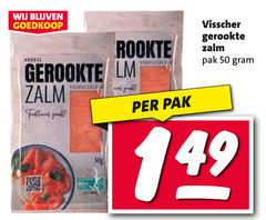  50 doorrookte gerookte lm zalm pak visscher 