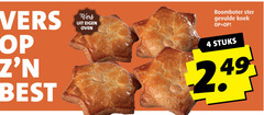  4 vers oven best roomboter ster gevulde koek stuks 