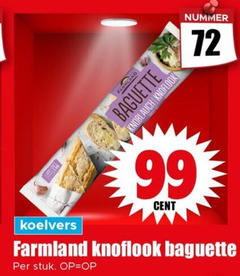 klik op dit plaatje voor een vergroting en voor vergelijkbare aanbiedingen gerelateerd aan
99 farmland baguette knoflook nummer cent stuk 99 farmland baguette knoflook nummer cent stuk