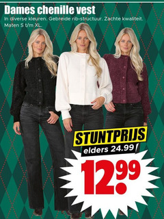 klik op dit plaatje voor een vergroting en voor vergelijkbare aanbiedingen gerelateerd aan
dames chenille vest kleuren gebreide rib structuur zachte maten xl elders dames chenille vest kleuren gebreide rib structuur zachte maten xl elders