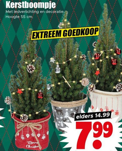 klik op dit plaatje voor een vergroting en voor vergelijkbare aanbiedingen gerelateerd aan
55 kerstboompje ledverlichting decoratie hoogte cm extreem merry christmas elders 55 kerstboompje ledverlichting decoratie hoogte cm extreem merry christmas elders