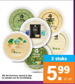  3 kaas pesto dip luxe excellent forel aioli hummus naturel spread dips salades versafdeling groene stuks 