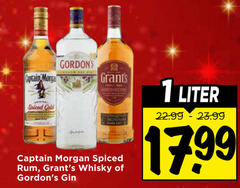  whisky gin rum 1 captain morgan spiced gold liter 