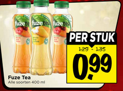  fuze tea ice 400 fuzetea soorten ml stuk 