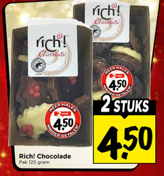  chocolade 2 10 chocolate minder talen stuks pak 