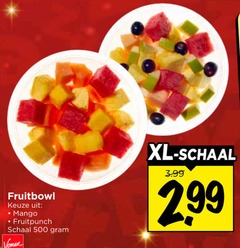  500 mango fruitpunch schaal xl 3.99 